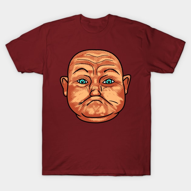 Ugly Gurn Face T-Shirt by AwePup